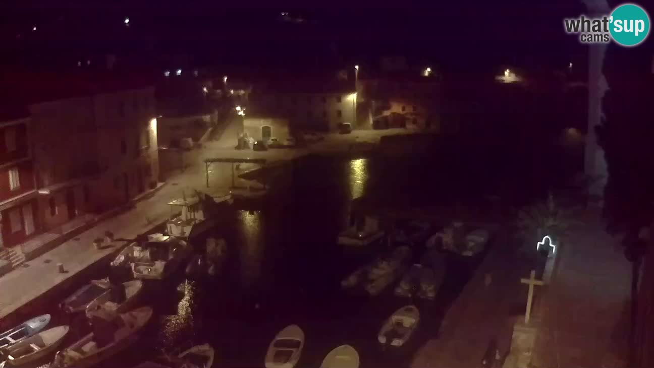 Webcam Live – The harbor and the bay of Veli Lošinj