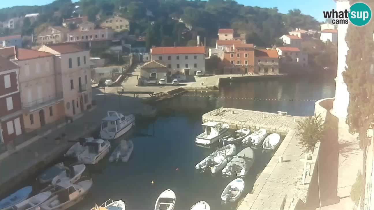 Webcam Live – The harbor and the bay of Veli Lošinj