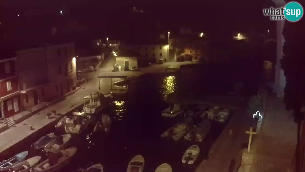 Spletna kamera – Pristanišče in zaliv v Velem Lošinju