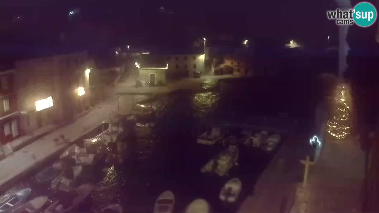 Webcam Live – The harbor and the bay of Veli Lošinj