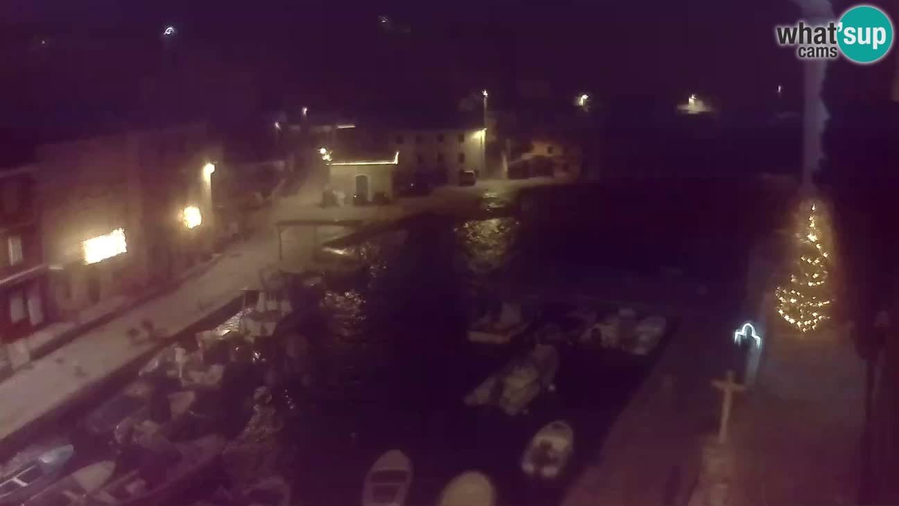 Webcam – Le port et la baie de Veli Lošinj