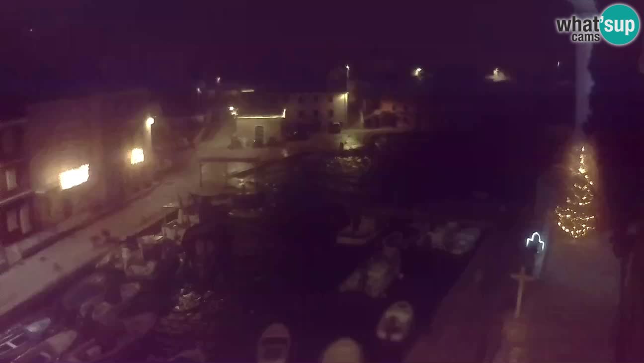 Webcam – Le port et la baie de Veli Lošinj