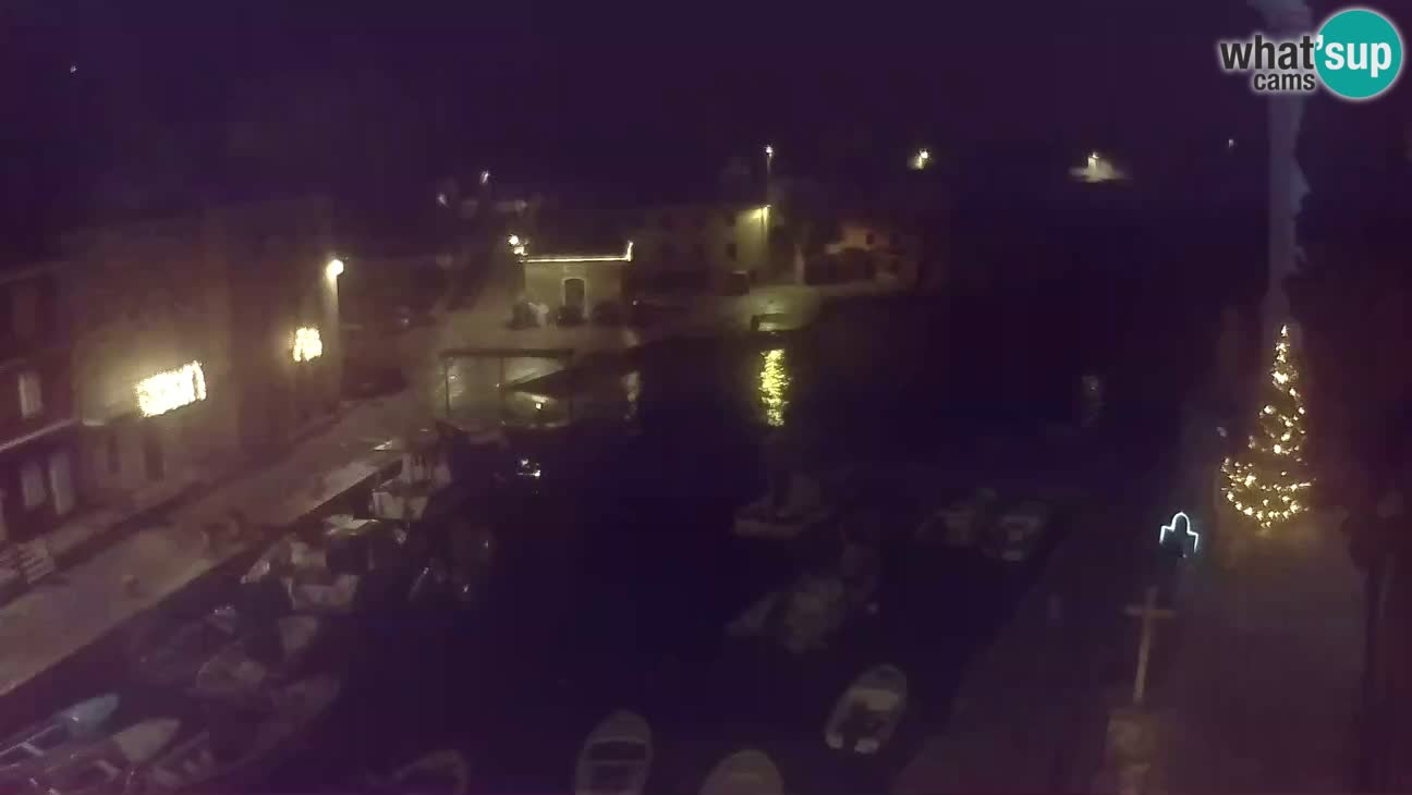 Webcam – Le port et la baie de Veli Lošinj