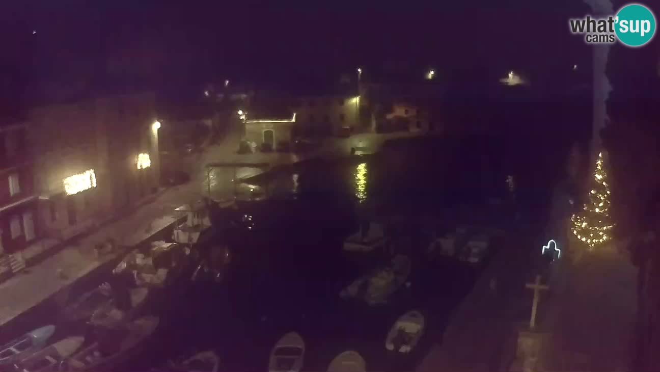 Spletna kamera – Pristanišče in zaliv v Velem Lošinju