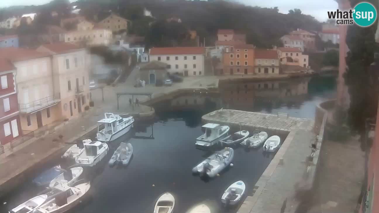 Webcam Live – The harbor and the bay of Veli Lošinj