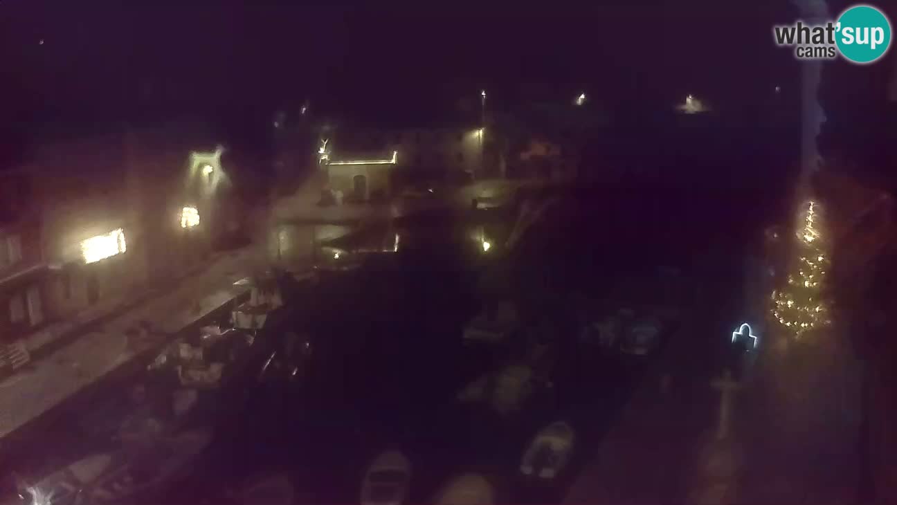 Webcam – Le port et la baie de Veli Lošinj