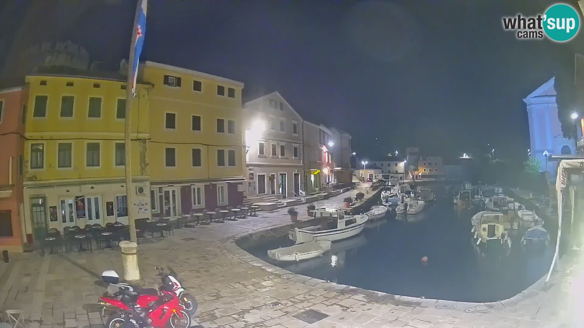 Webcam Streaming – El puerto de Veli Lošinj