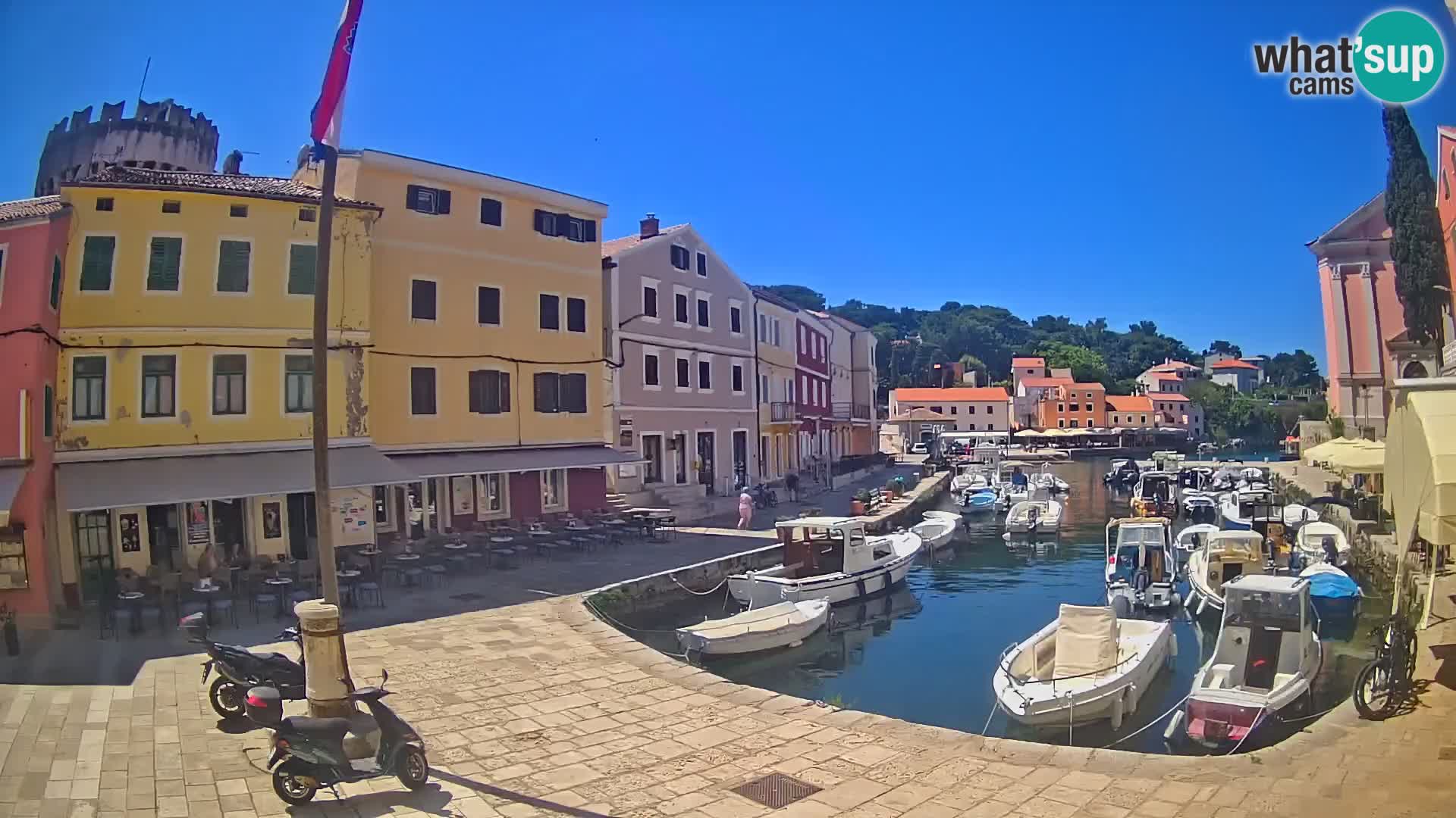 Webcam – Il porticciolo di Lussingrande