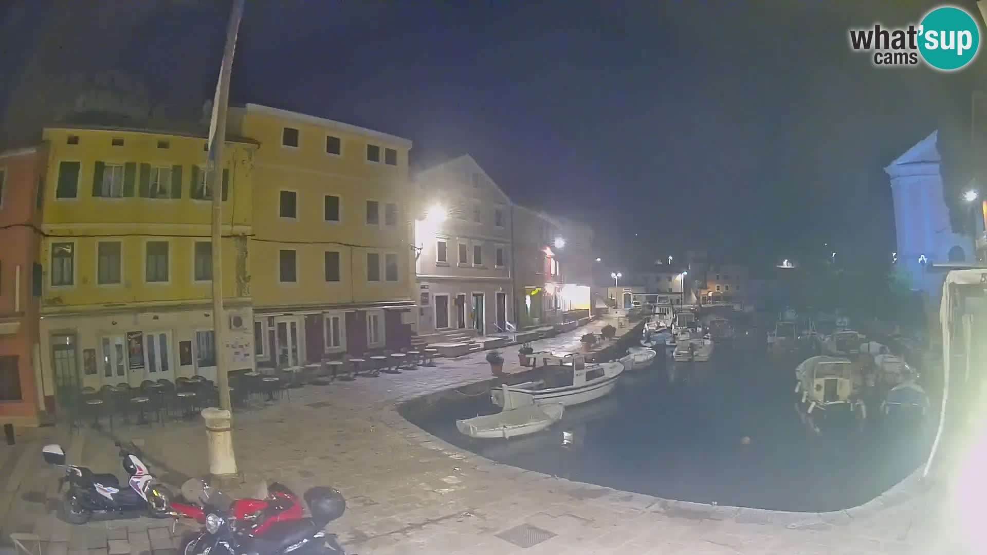 Webcam Live – The harbor of Veli Lošinj