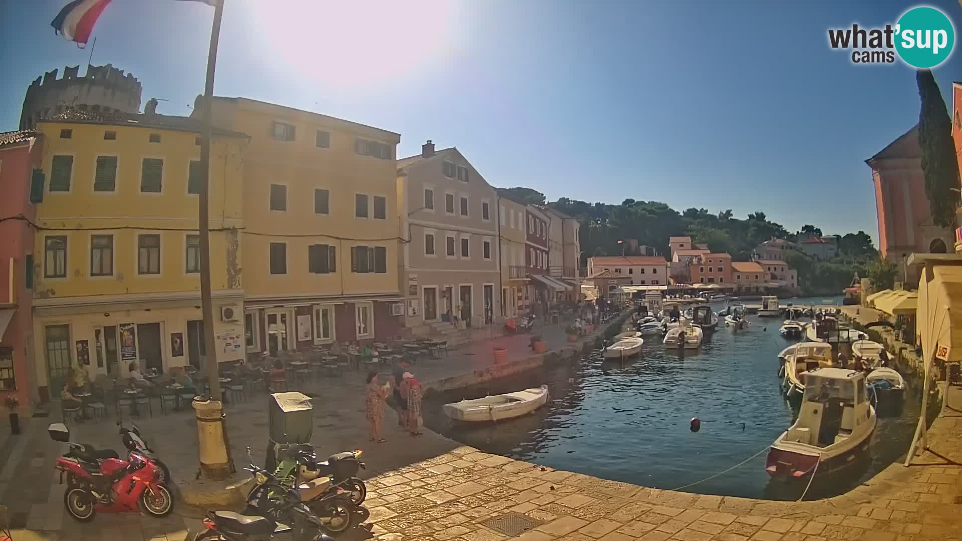 Webcam Streaming – El puerto de Veli Lošinj