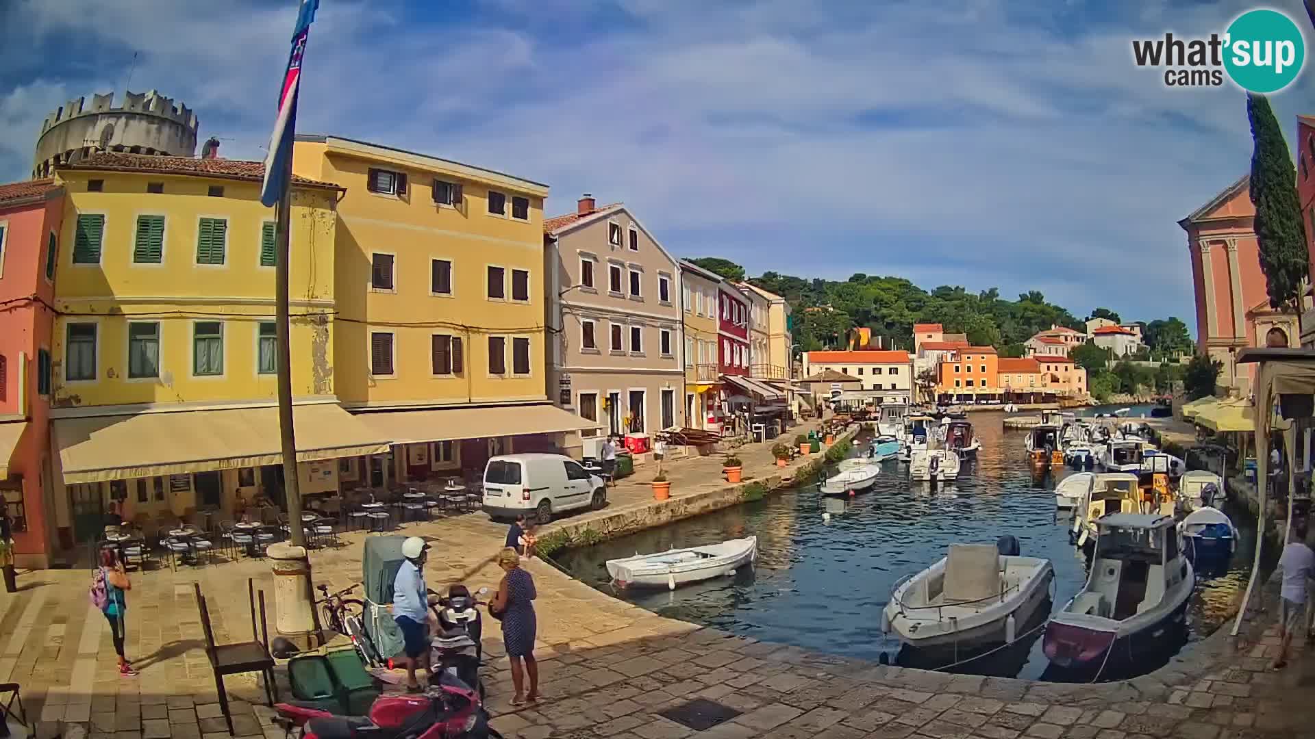 Webcam Streaming – El puerto de Veli Lošinj