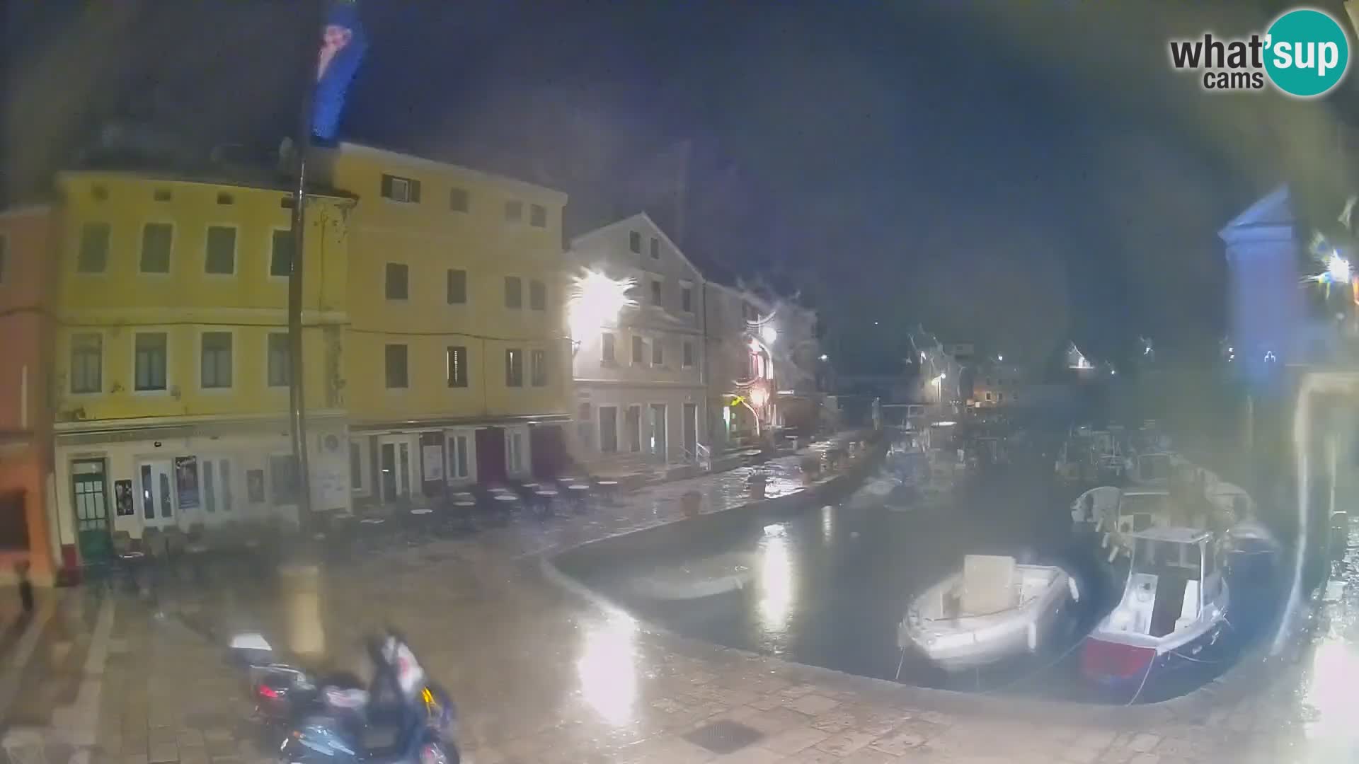 Webcam Live – The harbor of Veli Lošinj