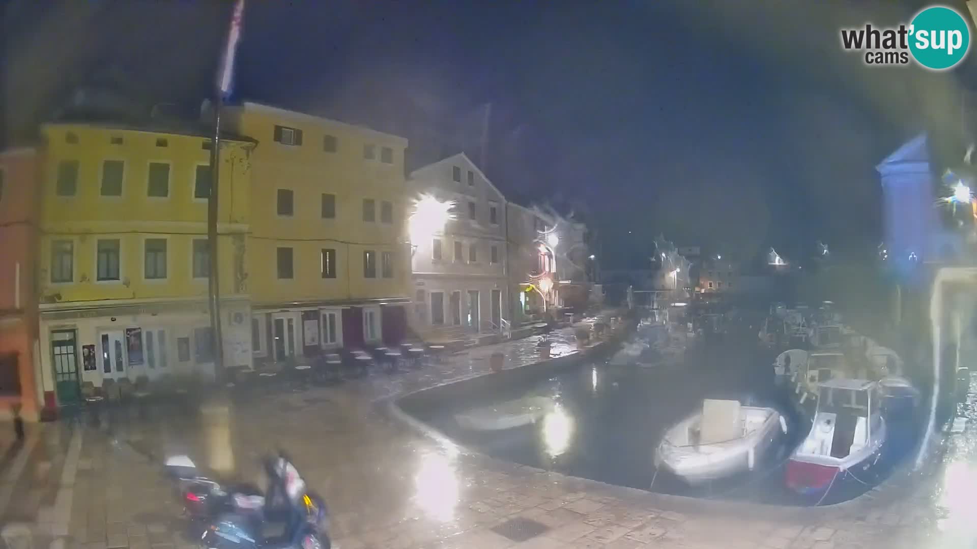 Webcam Live – The harbor of Veli Lošinj