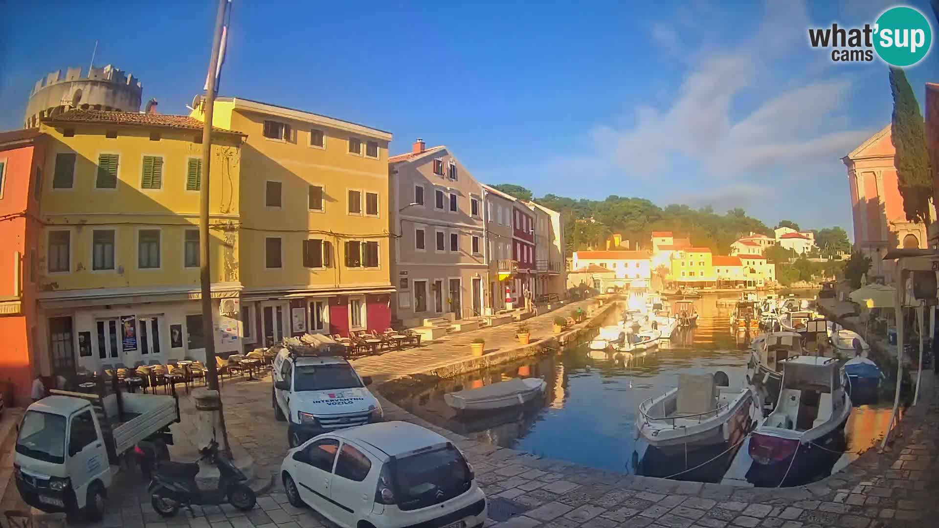 Webcam Streaming – El puerto de Veli Lošinj