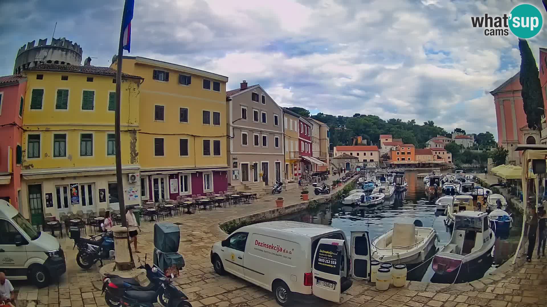 Webcam Streaming – El puerto de Veli Lošinj