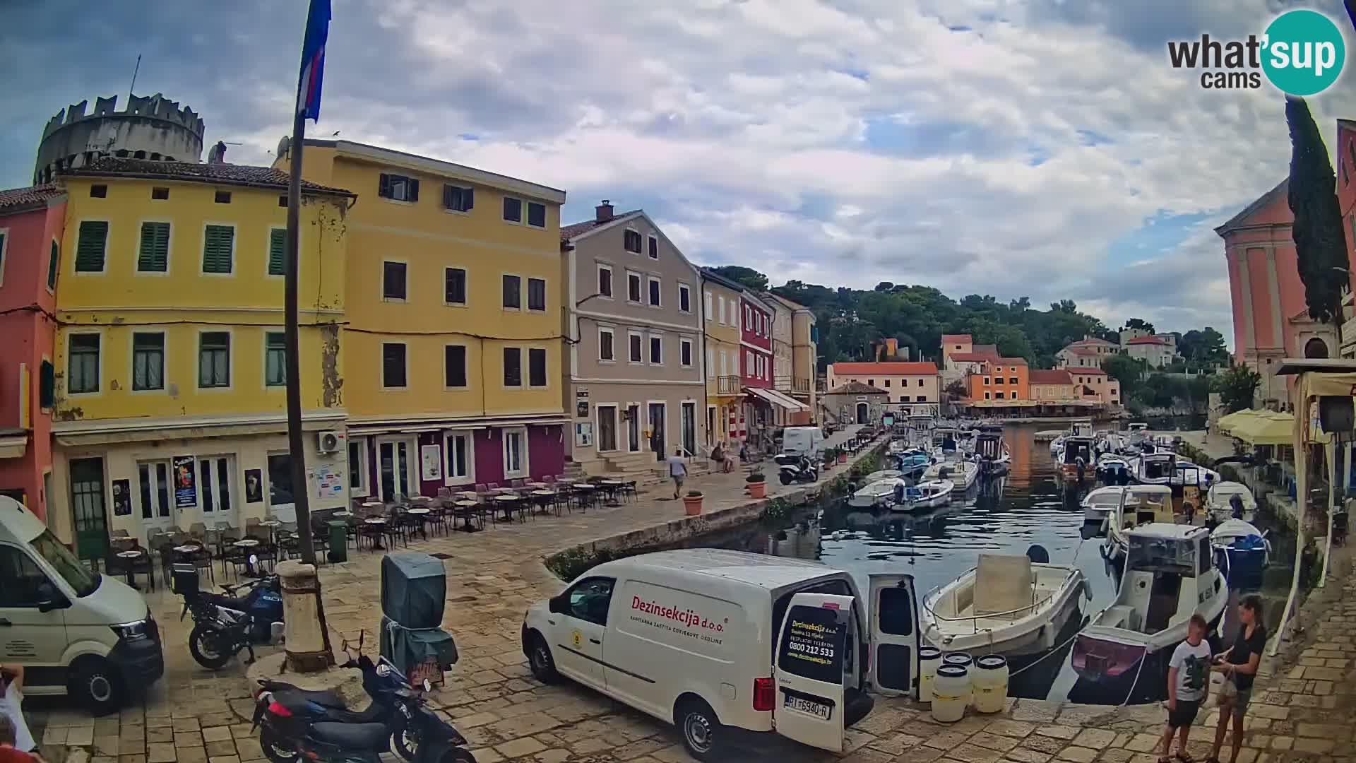 Webcam Streaming – El puerto de Veli Lošinj