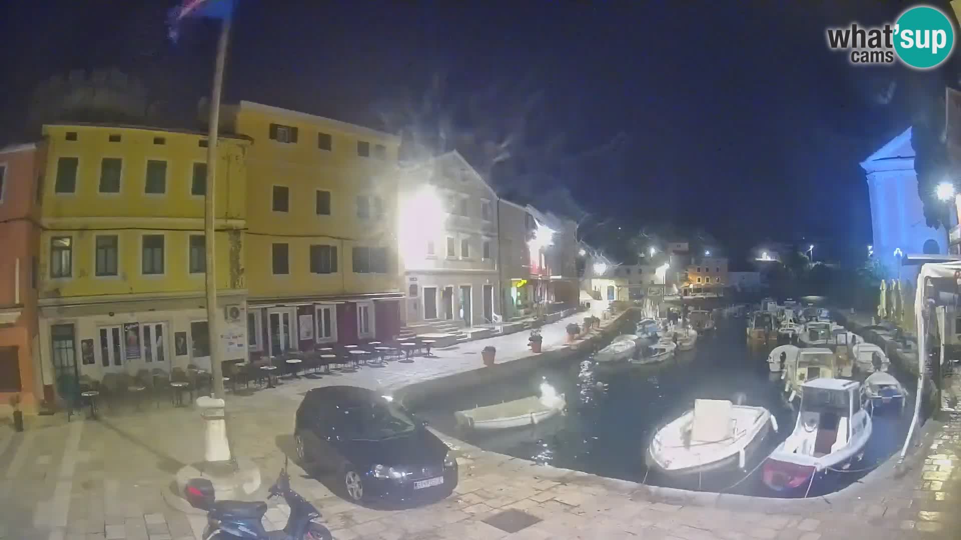 Webcam Live – The harbor of Veli Lošinj