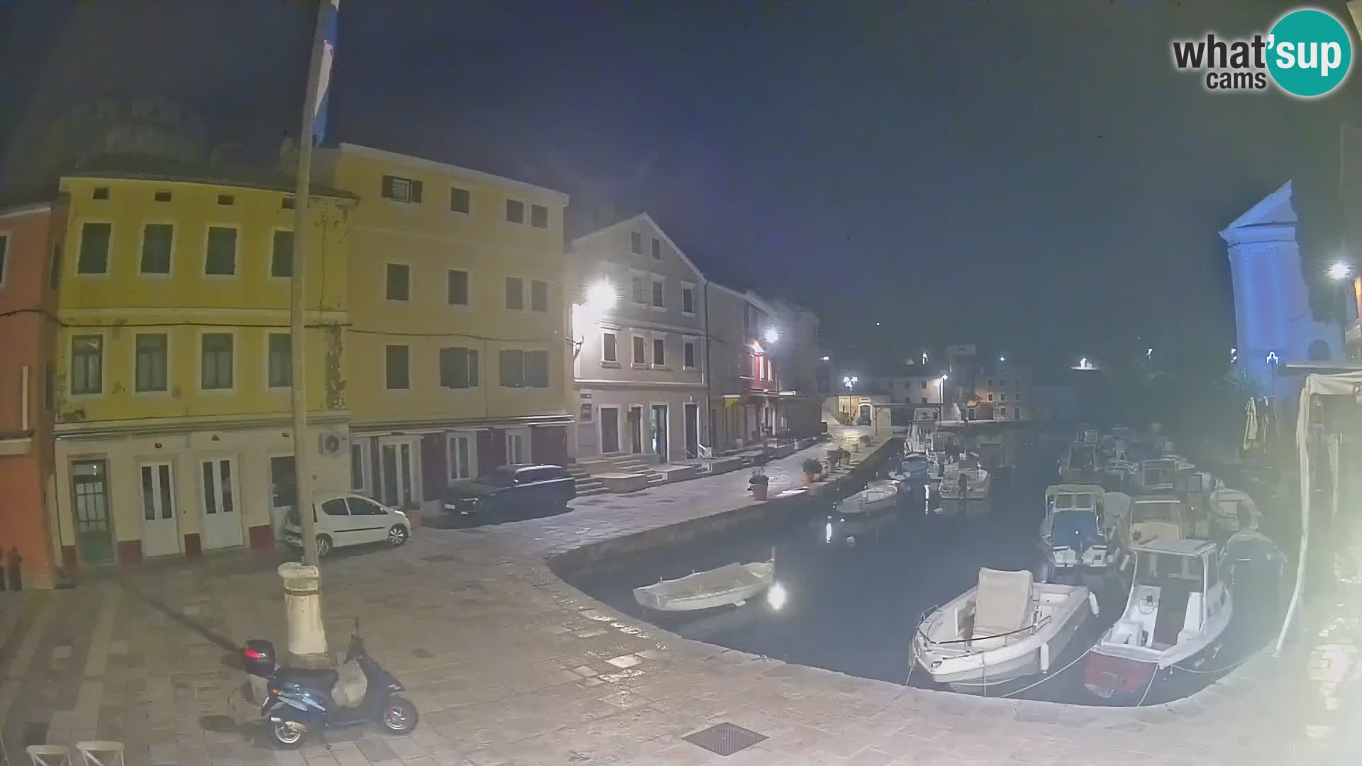 Webcam Streaming – El puerto de Veli Lošinj