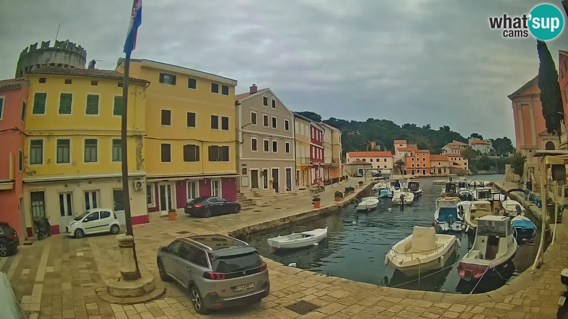 Webcam Streaming – El puerto de Veli Lošinj