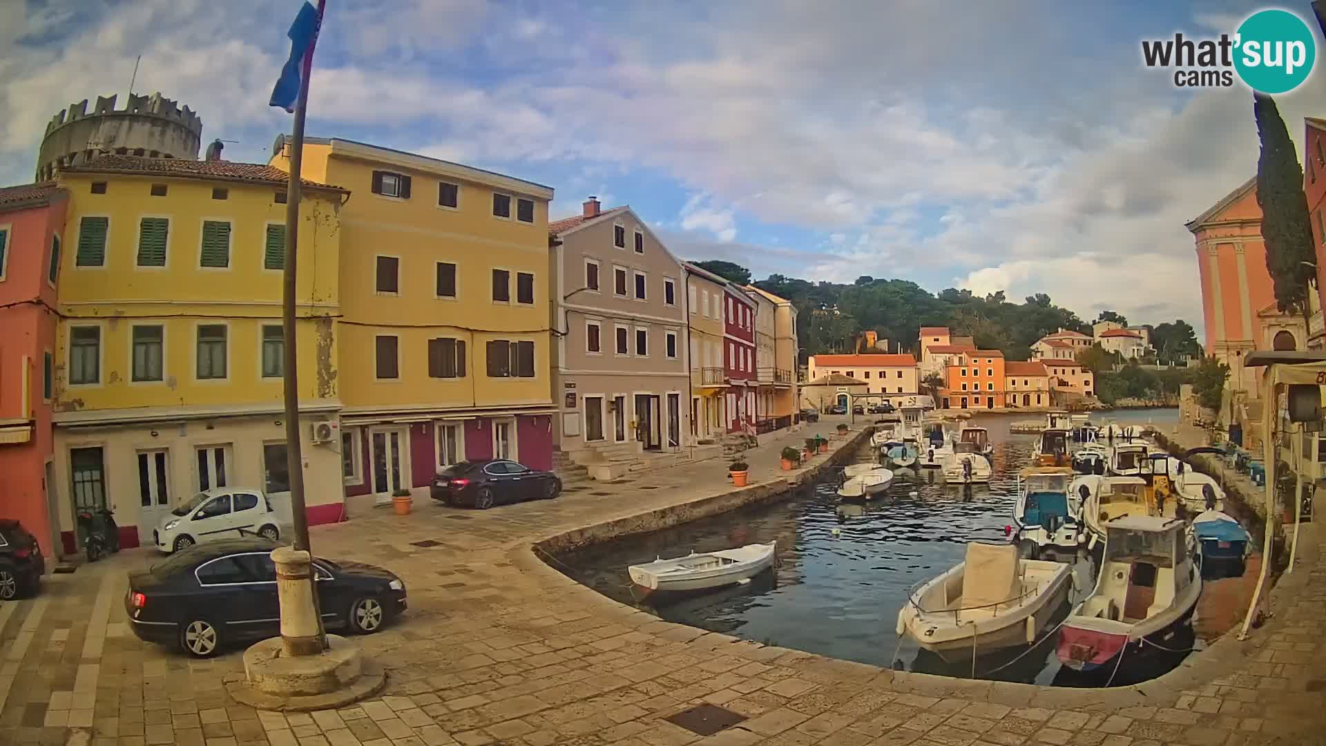 Webcam – Il porticciolo di Lussingrande