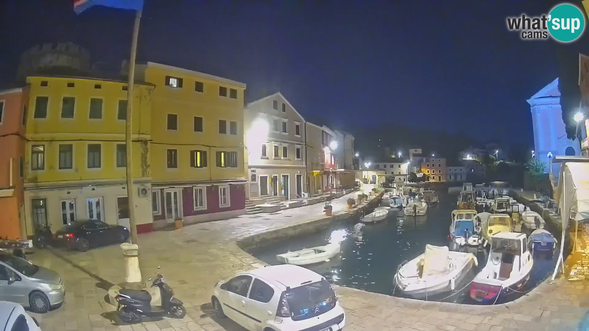 Webcam Streaming – El puerto de Veli Lošinj