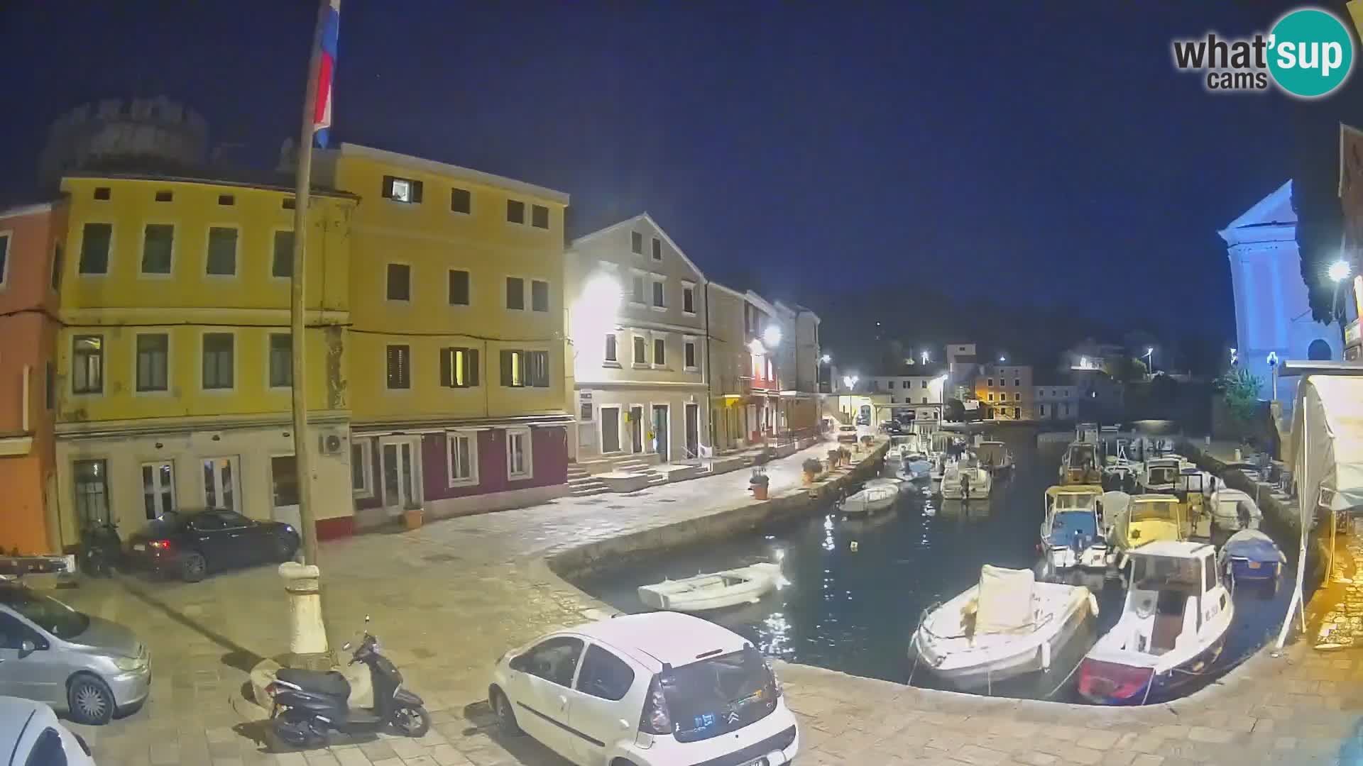 Webcam Streaming – El puerto de Veli Lošinj