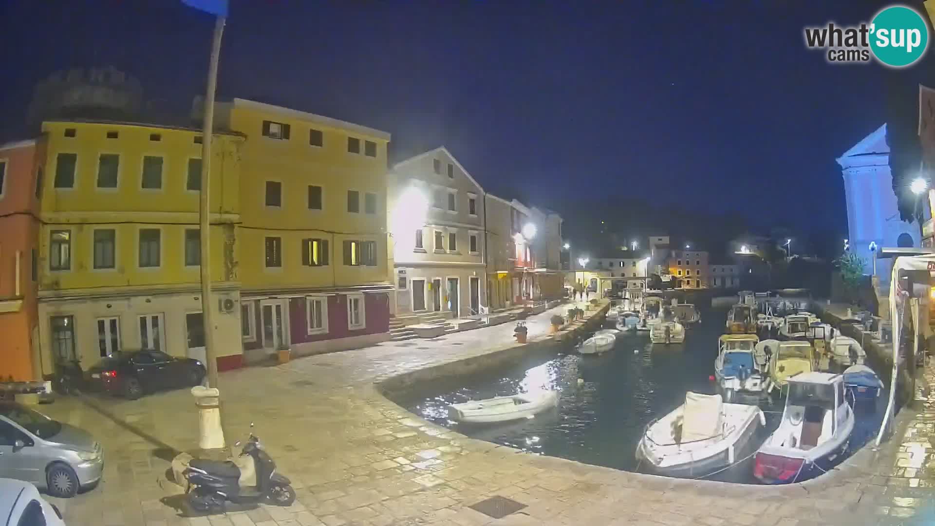 Webcam Streaming – El puerto de Veli Lošinj