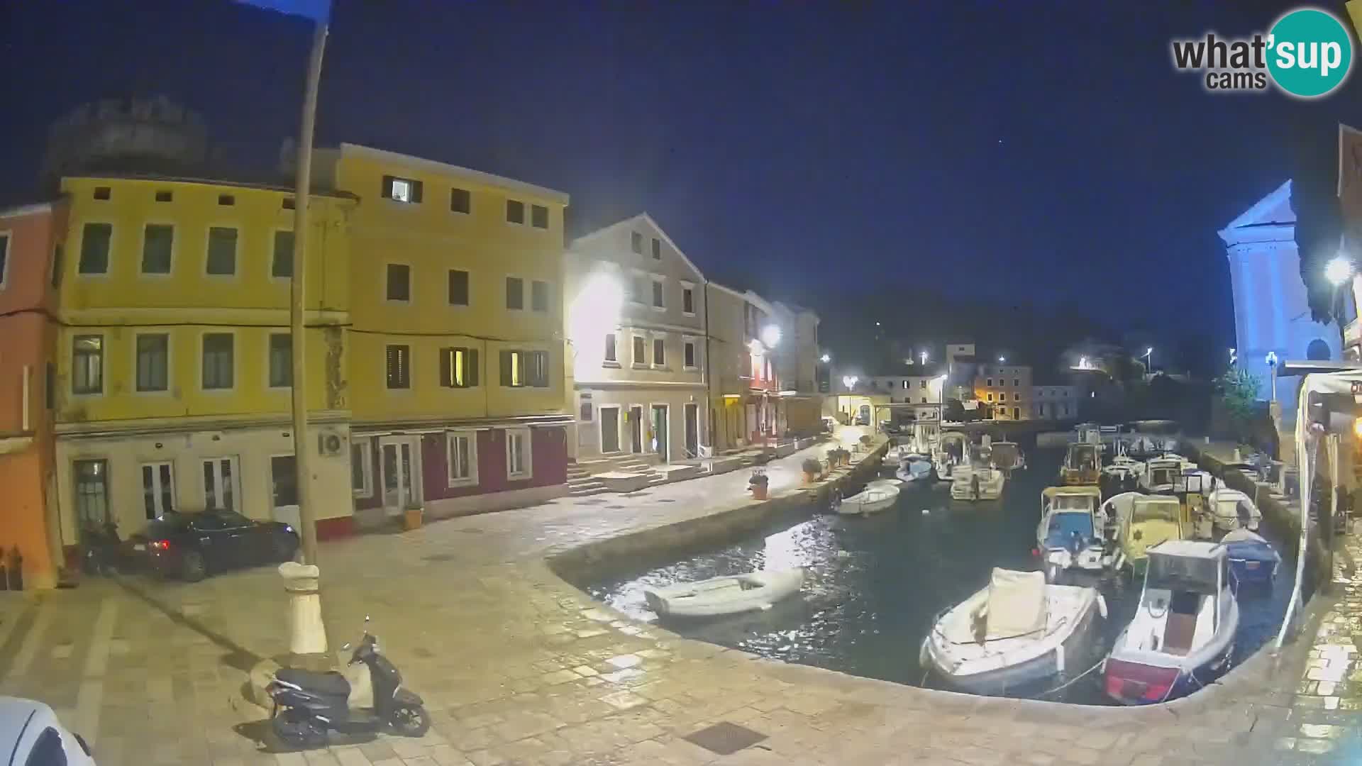 Webcam Streaming – El puerto de Veli Lošinj