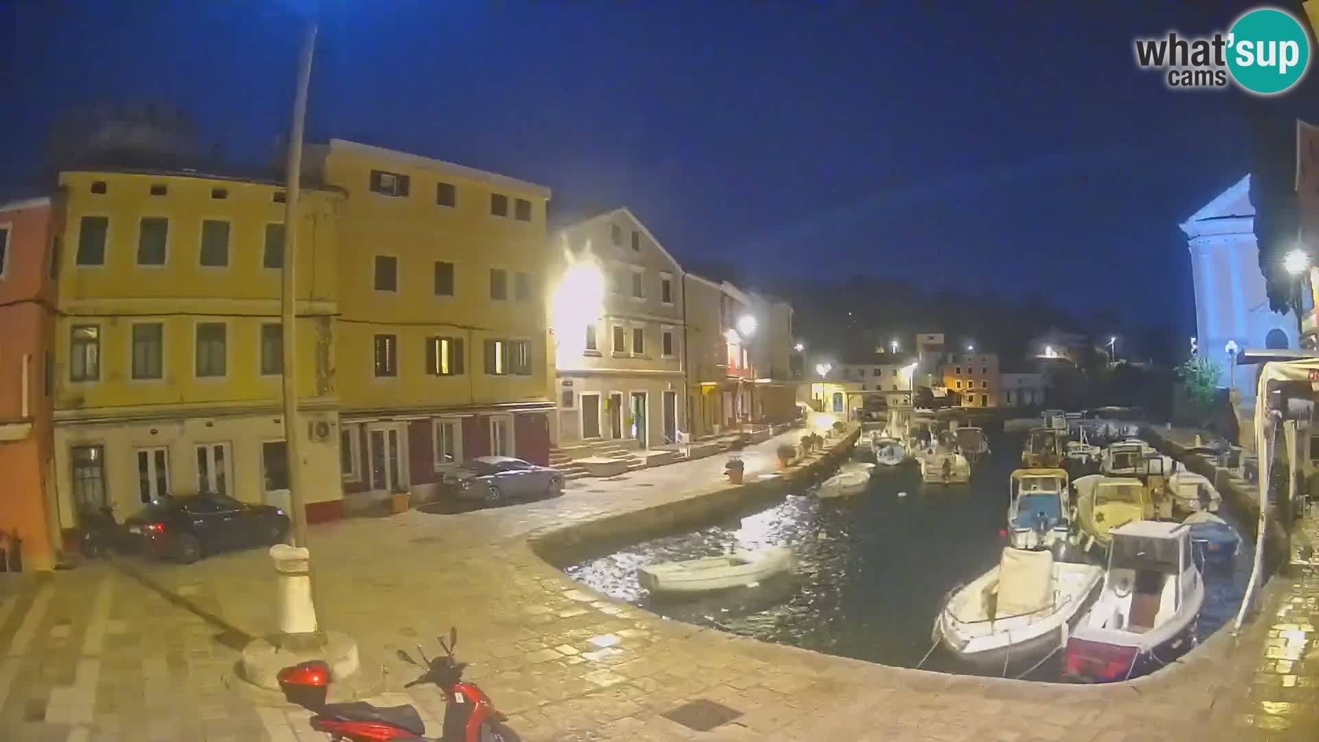 Webcam Streaming – El puerto de Veli Lošinj