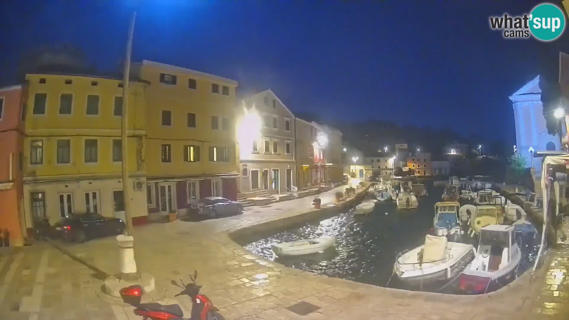 Webcam Streaming – El puerto de Veli Lošinj