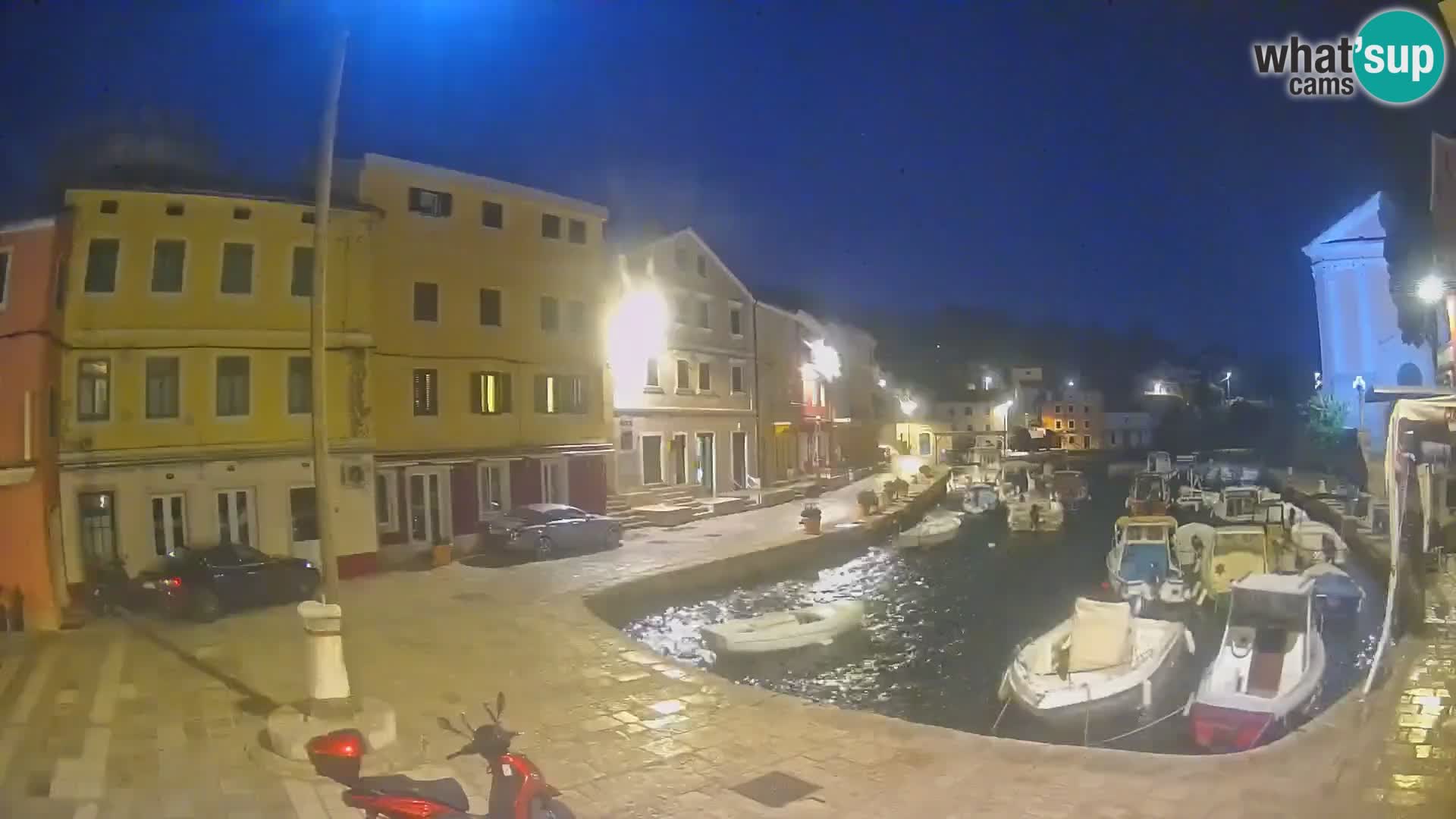 Webcam Streaming – El puerto de Veli Lošinj