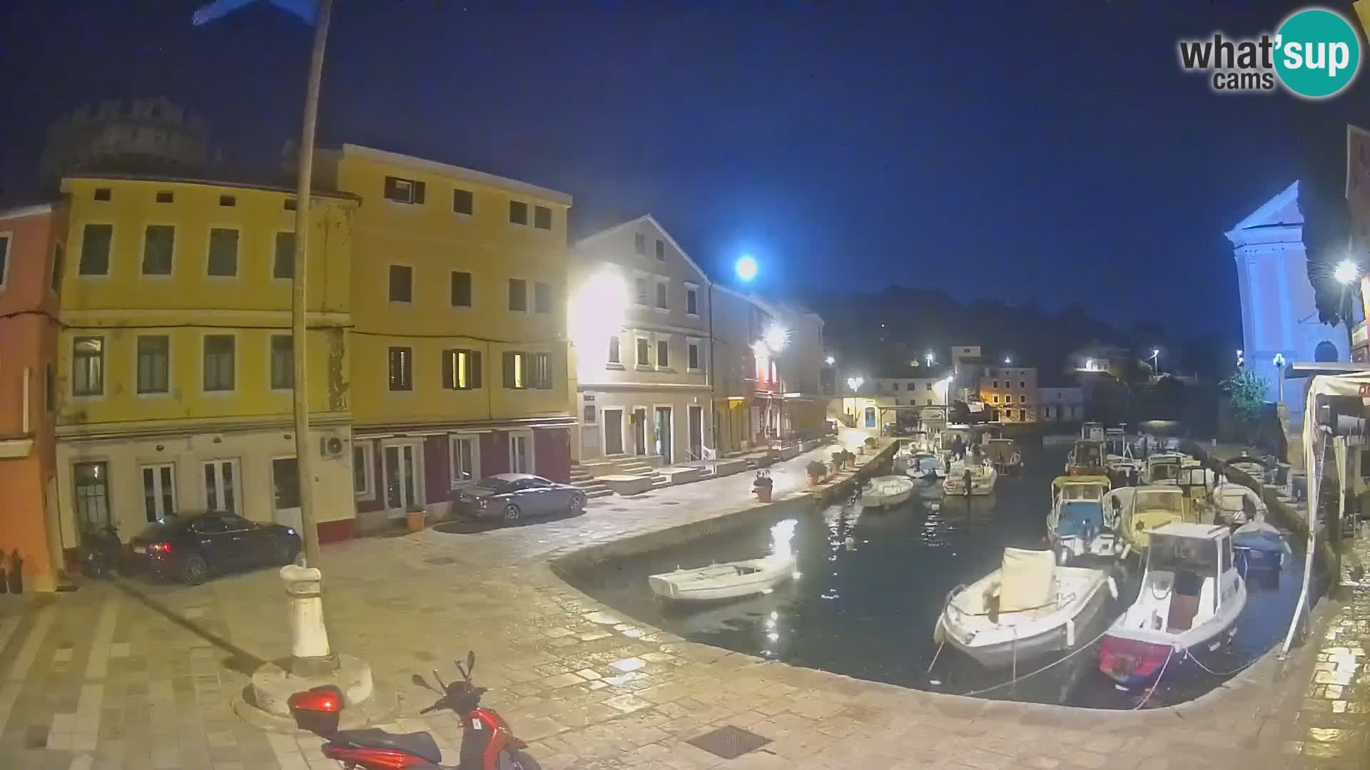 Webcam Streaming – El puerto de Veli Lošinj