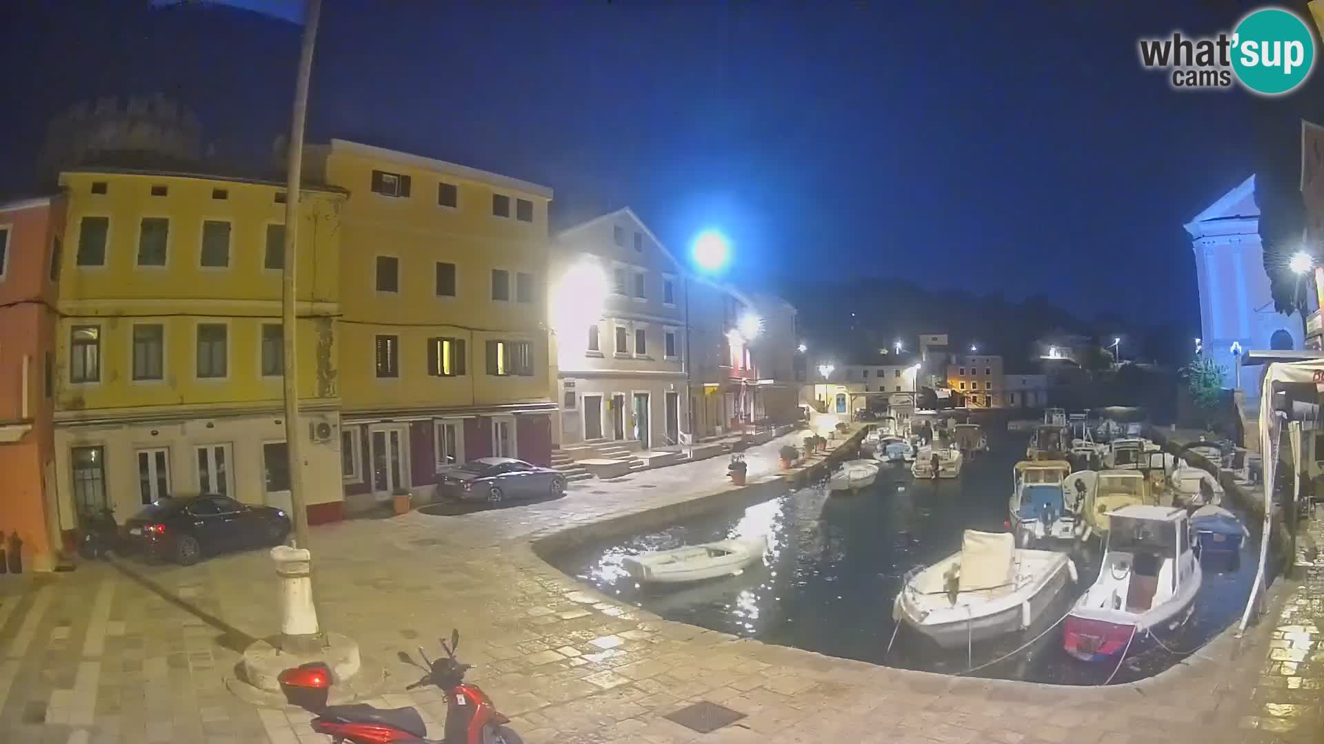 Webcam Streaming – El puerto de Veli Lošinj