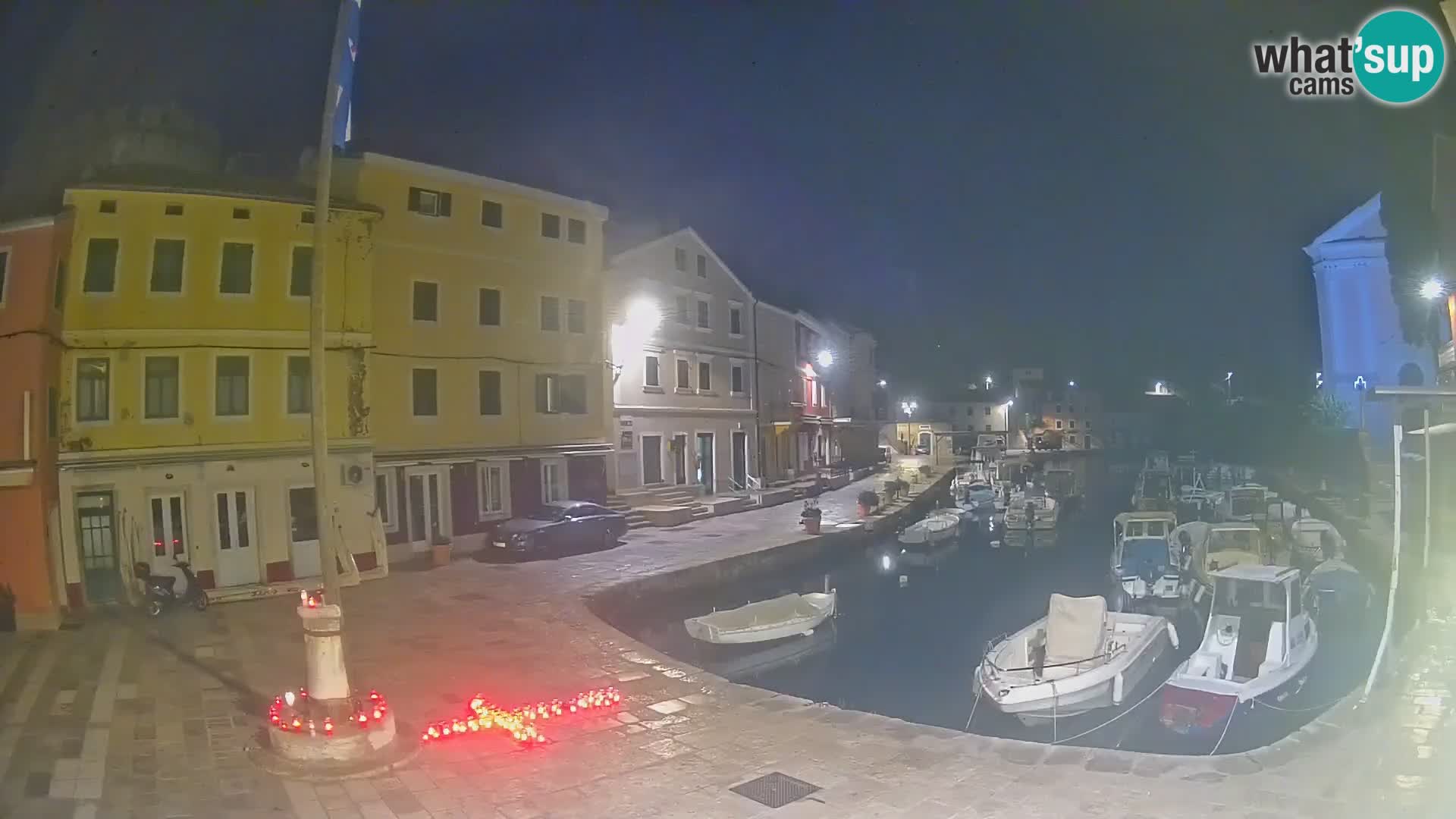 Webcam Streaming – El puerto de Veli Lošinj