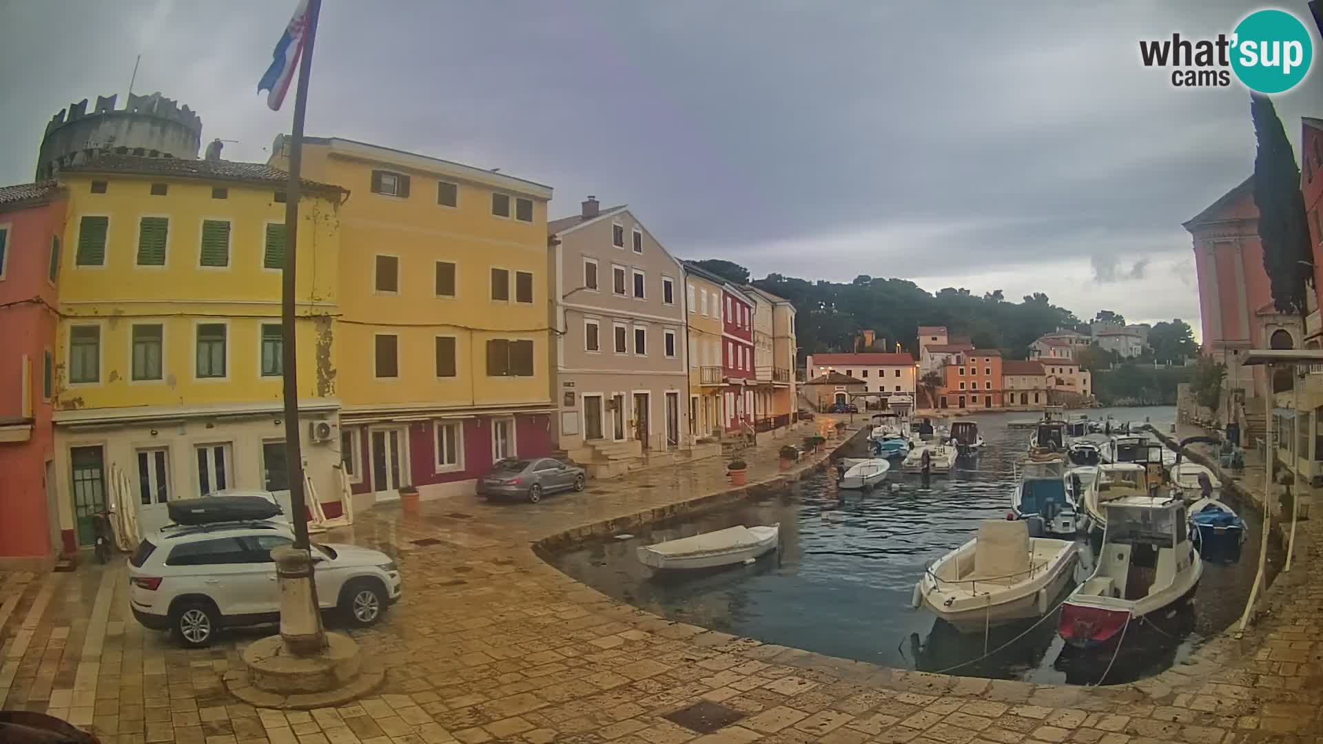 Webcam Streaming – El puerto de Veli Lošinj