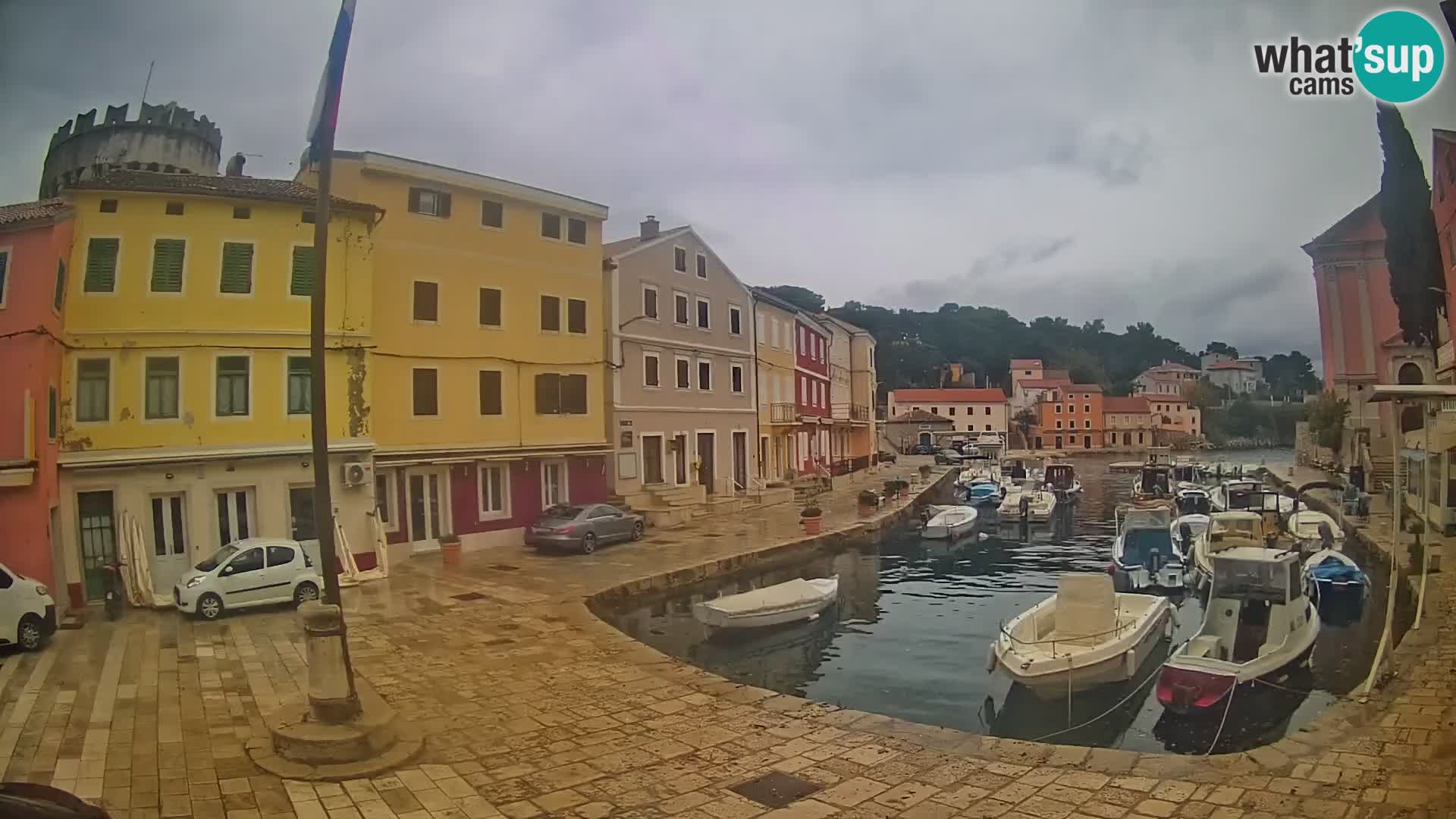 Webcam Streaming – El puerto de Veli Lošinj