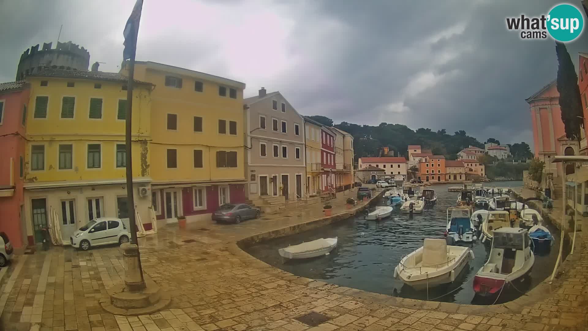 Webcam Streaming – El puerto de Veli Lošinj