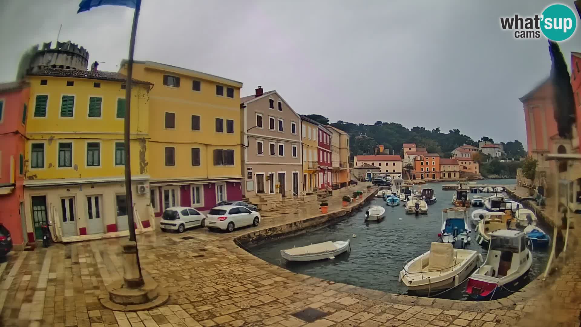 Webcam Streaming – El puerto de Veli Lošinj