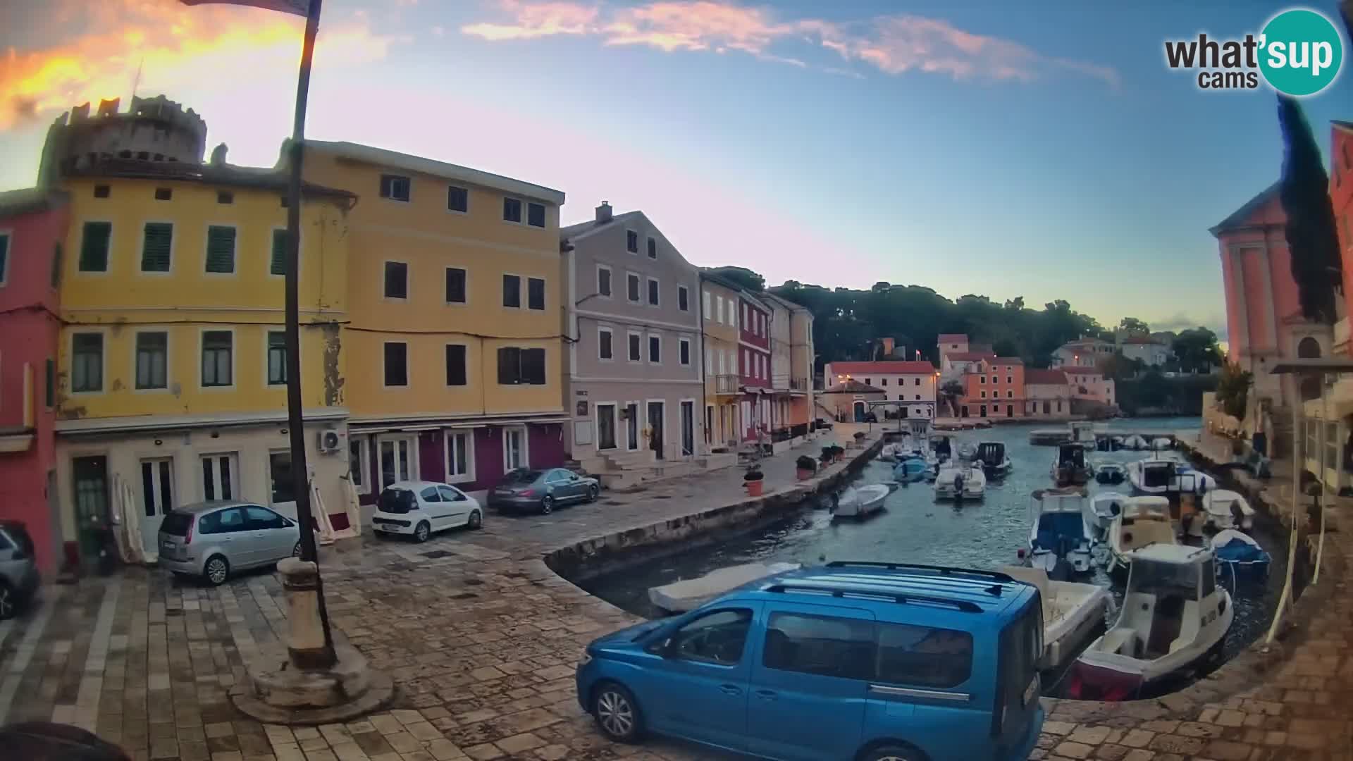 Webcam Streaming – El puerto de Veli Lošinj