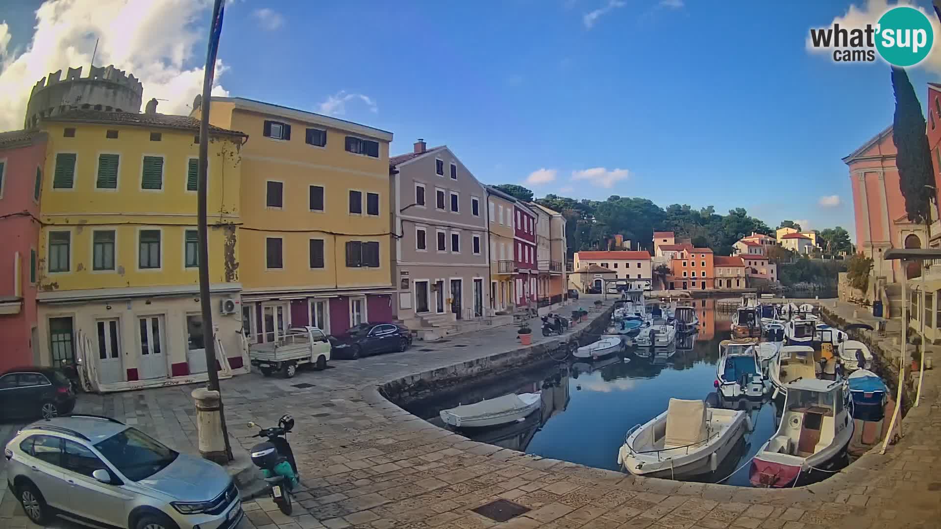 Webcam Streaming – El puerto de Veli Lošinj