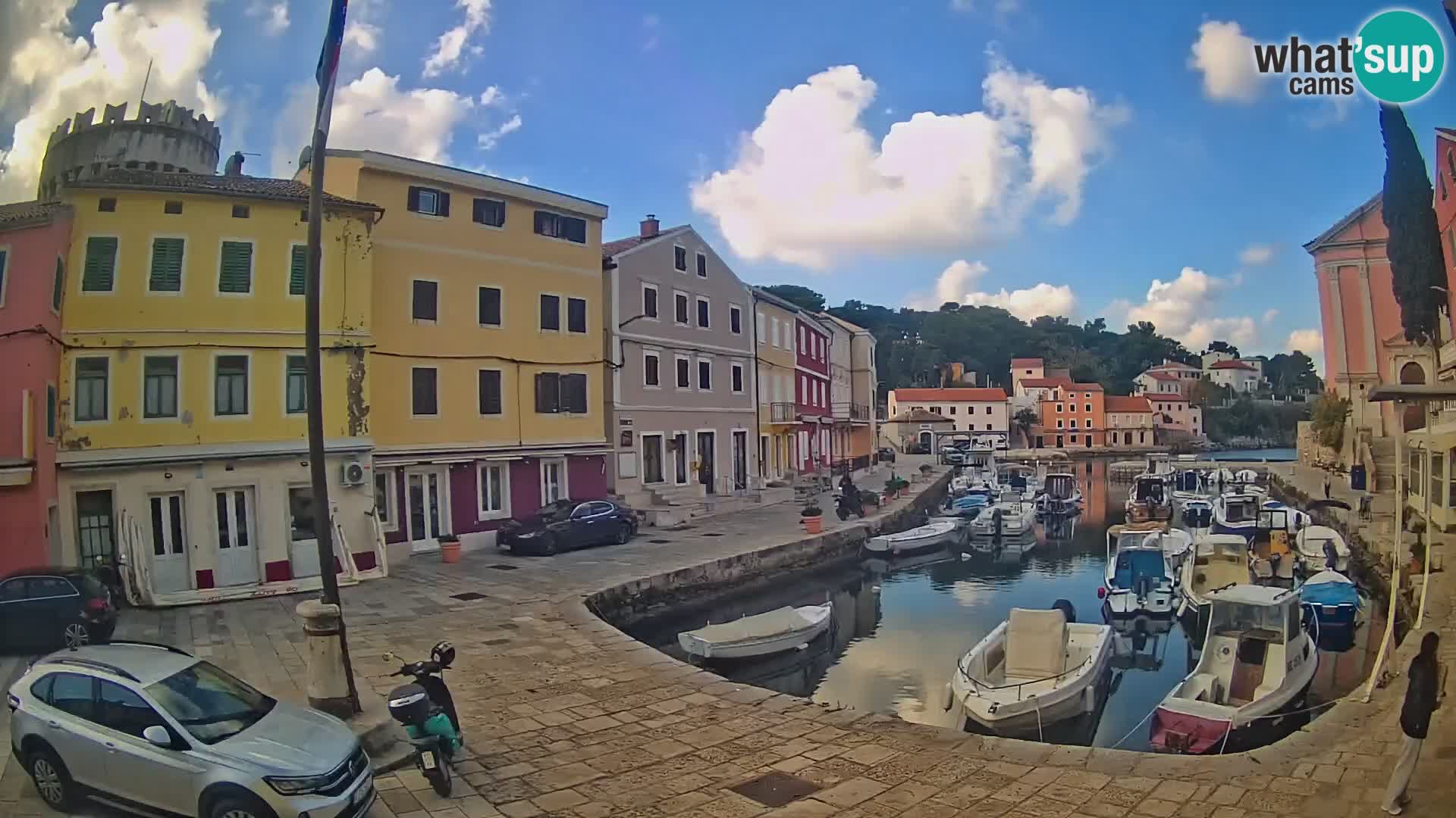 Webcam Streaming – El puerto de Veli Lošinj