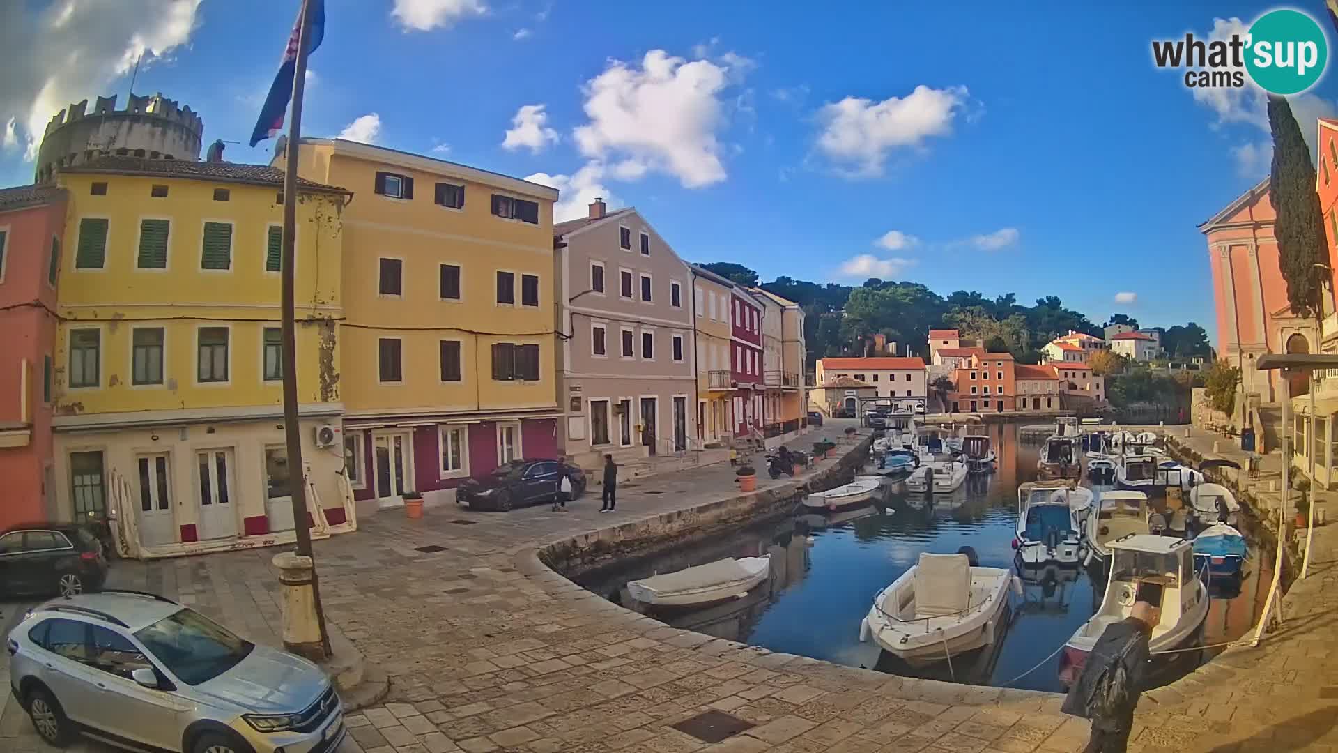 Webcam Streaming – El puerto de Veli Lošinj