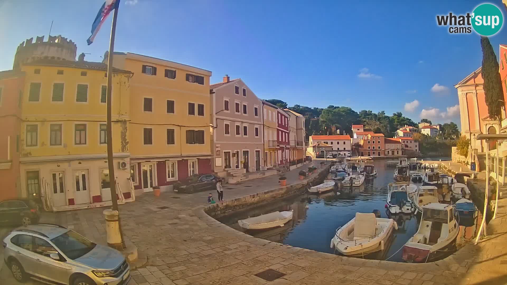 Webcam Streaming – El puerto de Veli Lošinj