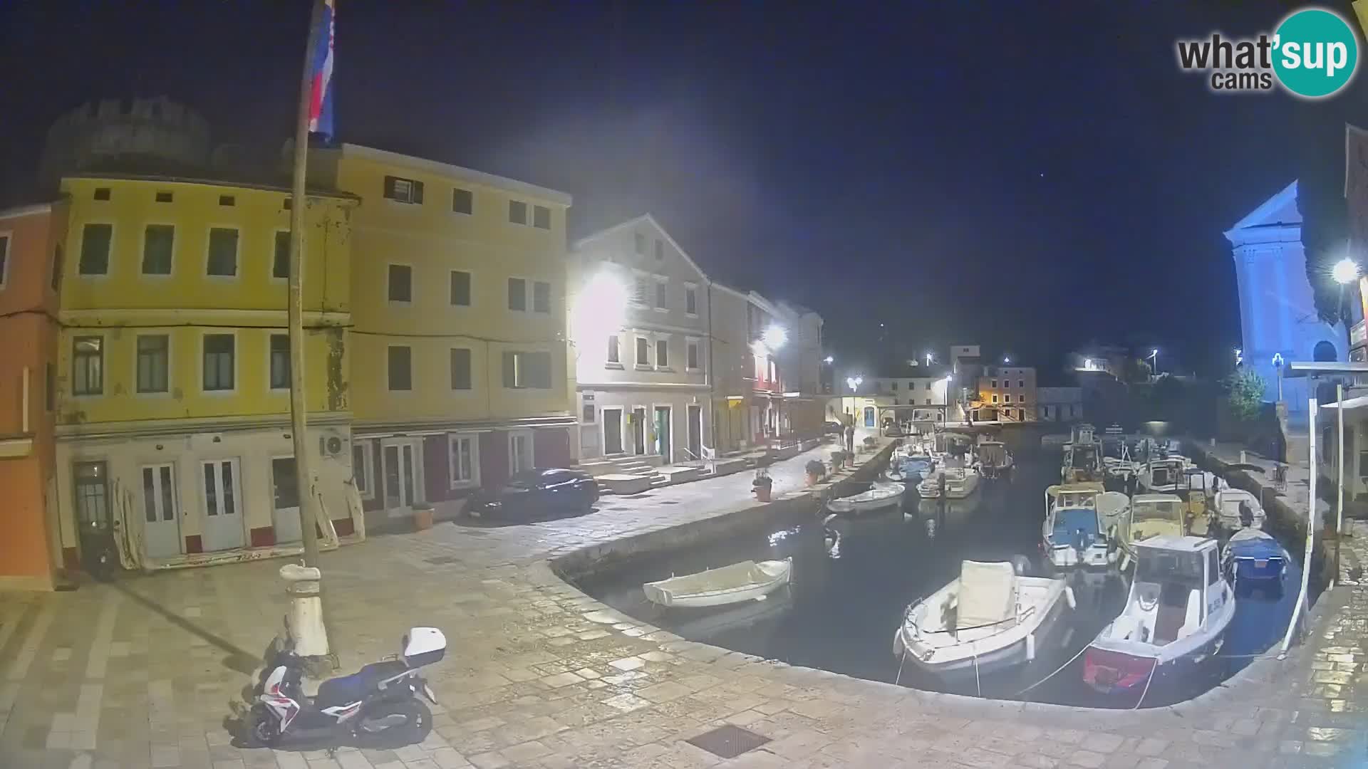 Webcam Streaming – El puerto de Veli Lošinj