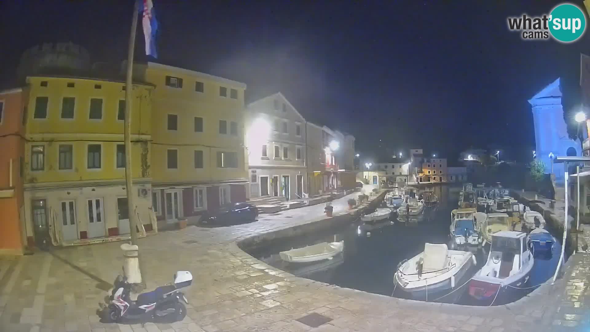 Webcam Streaming – El puerto de Veli Lošinj