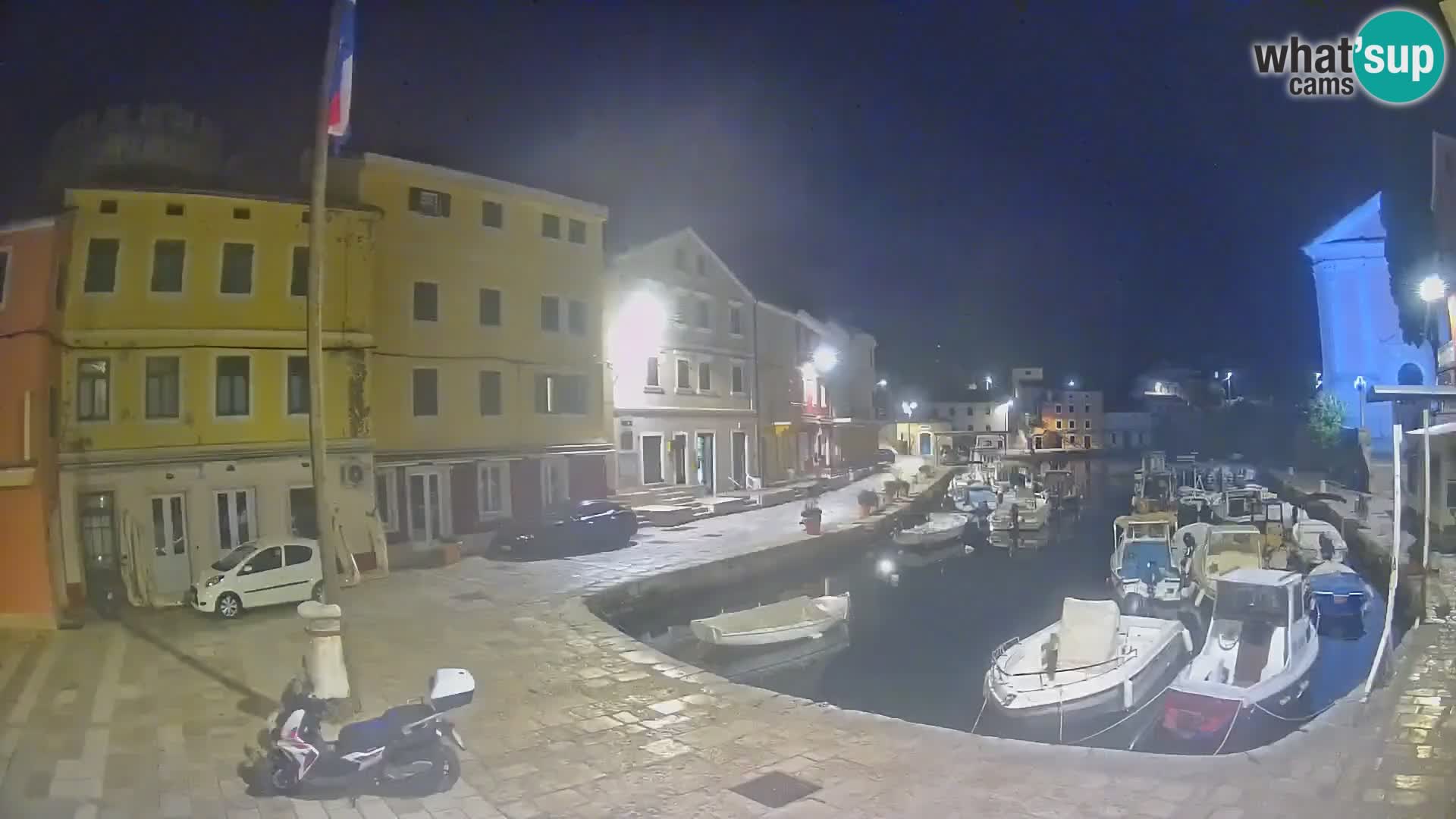 Webcam Streaming – El puerto de Veli Lošinj