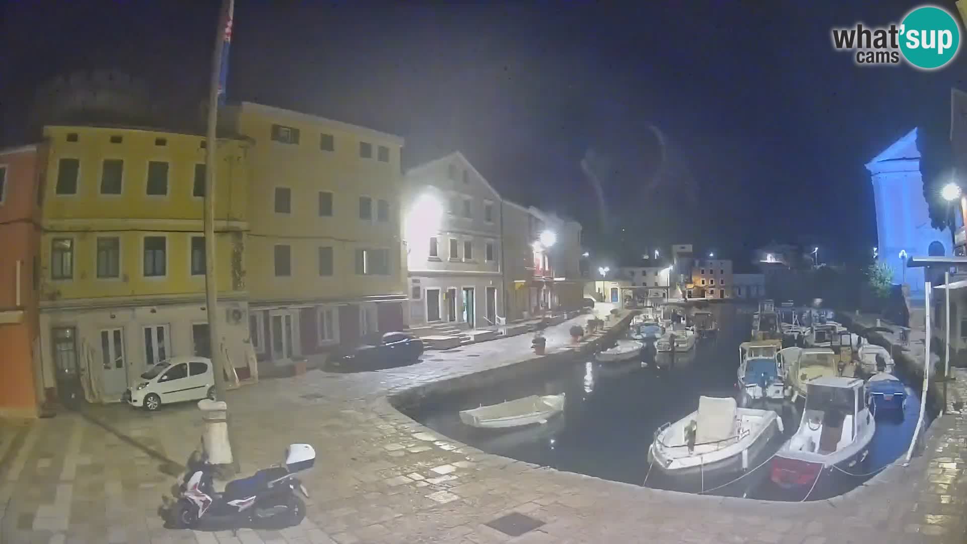 Webcam Streaming – El puerto de Veli Lošinj