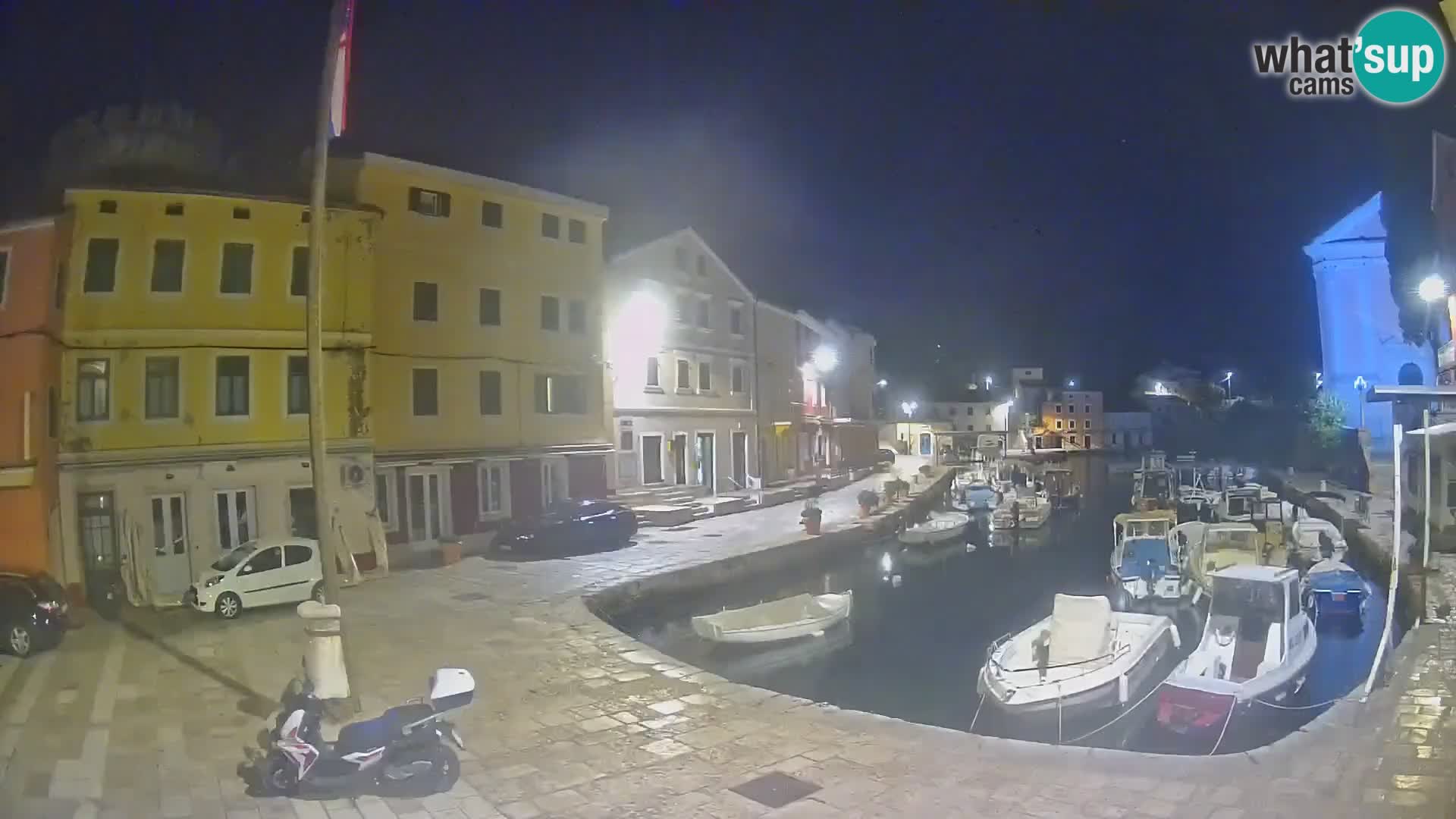 Webcam Streaming – El puerto de Veli Lošinj