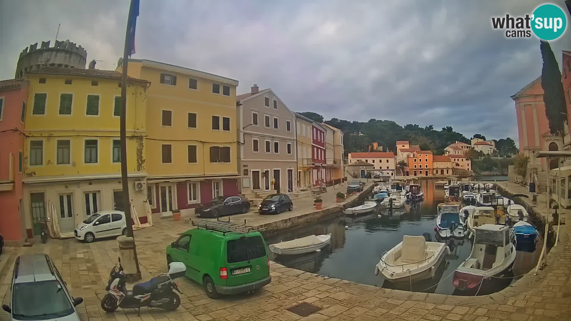 Webcam Streaming – El puerto de Veli Lošinj