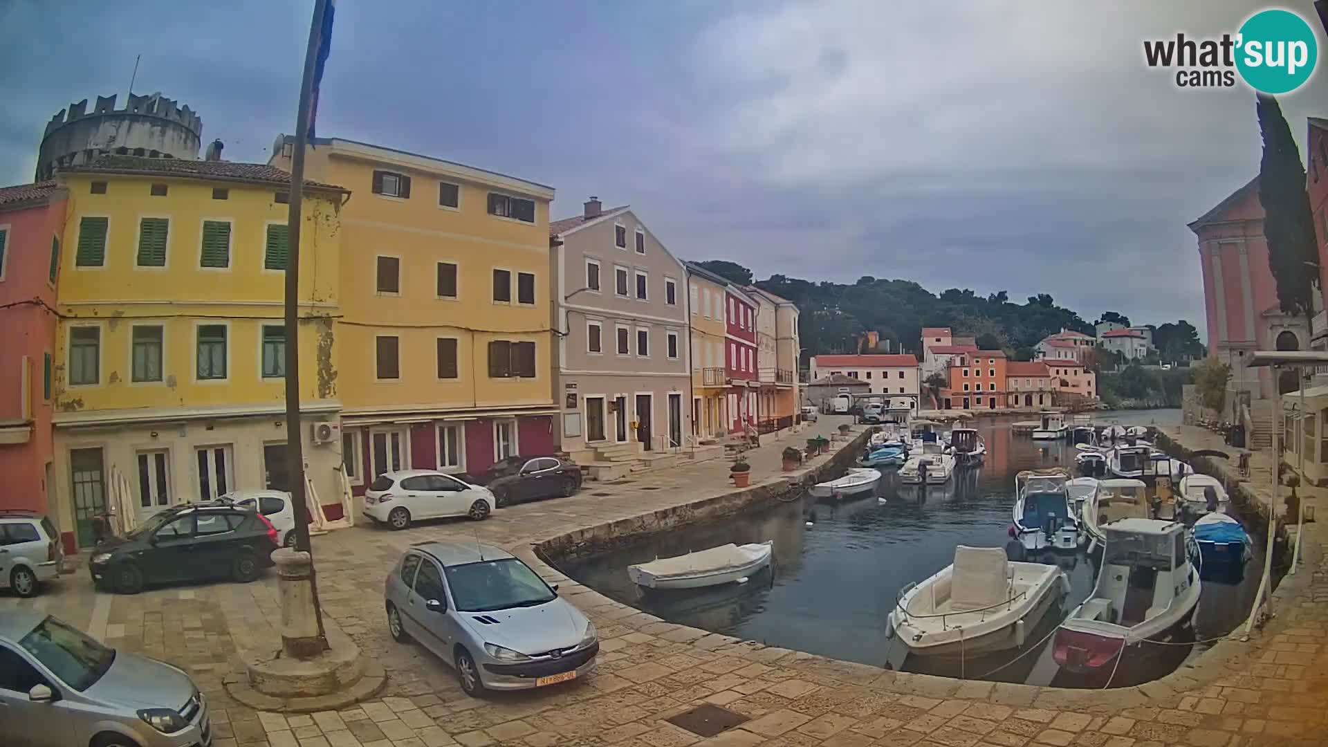 Webcam Streaming – El puerto de Veli Lošinj